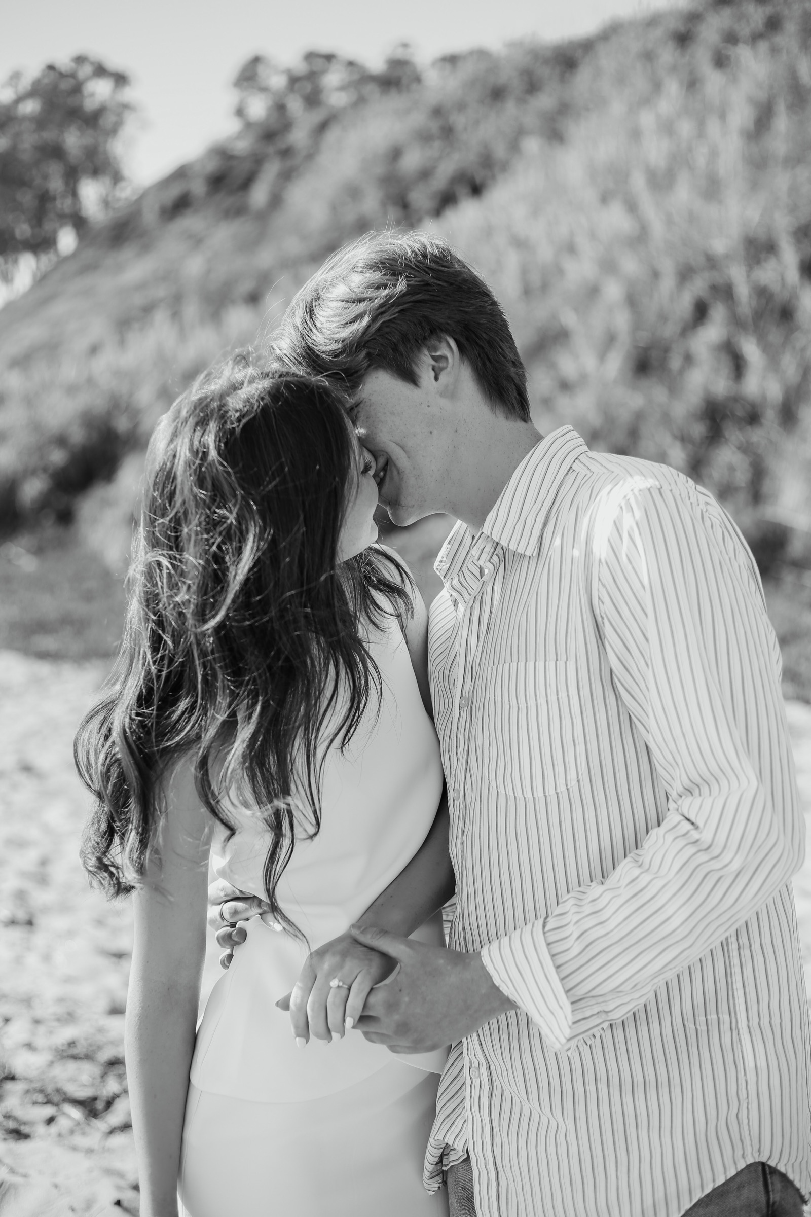 Cole and Bridget — A kiss